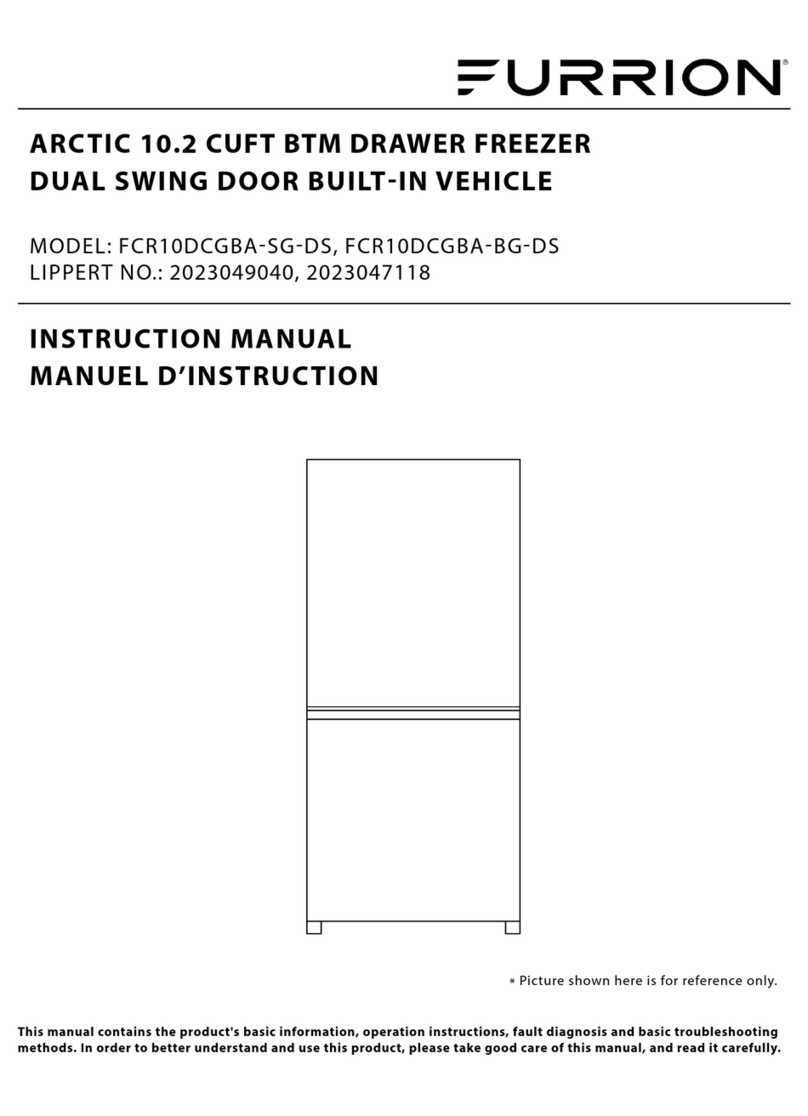 Furrion FCR10DCGBA-SG-DS instruction manual