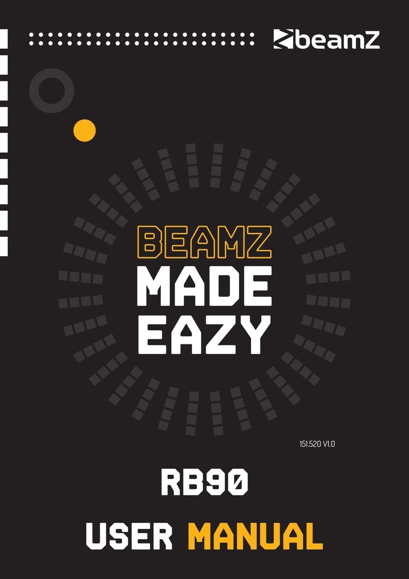 Beamz RB90 user manual