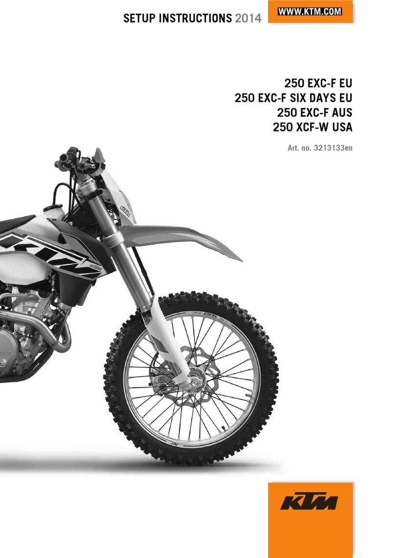 KTM 250 EXC-F 2014 Manual