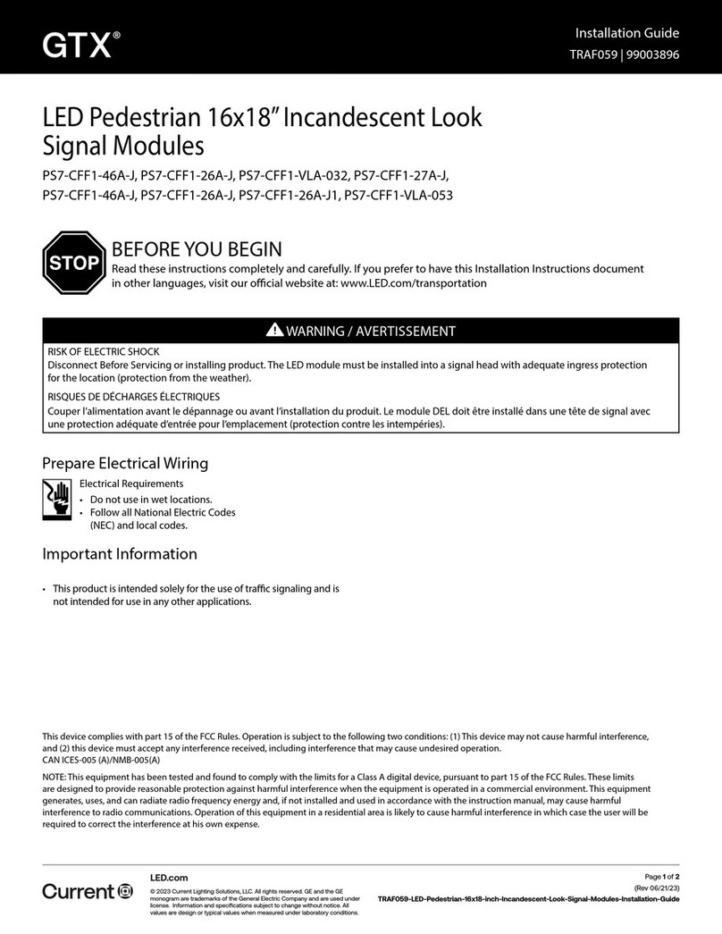 Current GTX PS7-CFF1-46A-J User manual