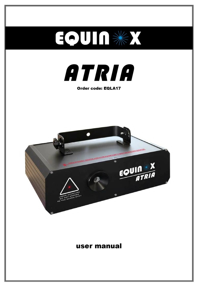 Equinox Systems ATRIA User manual Equinox Systems ATRIA User manual