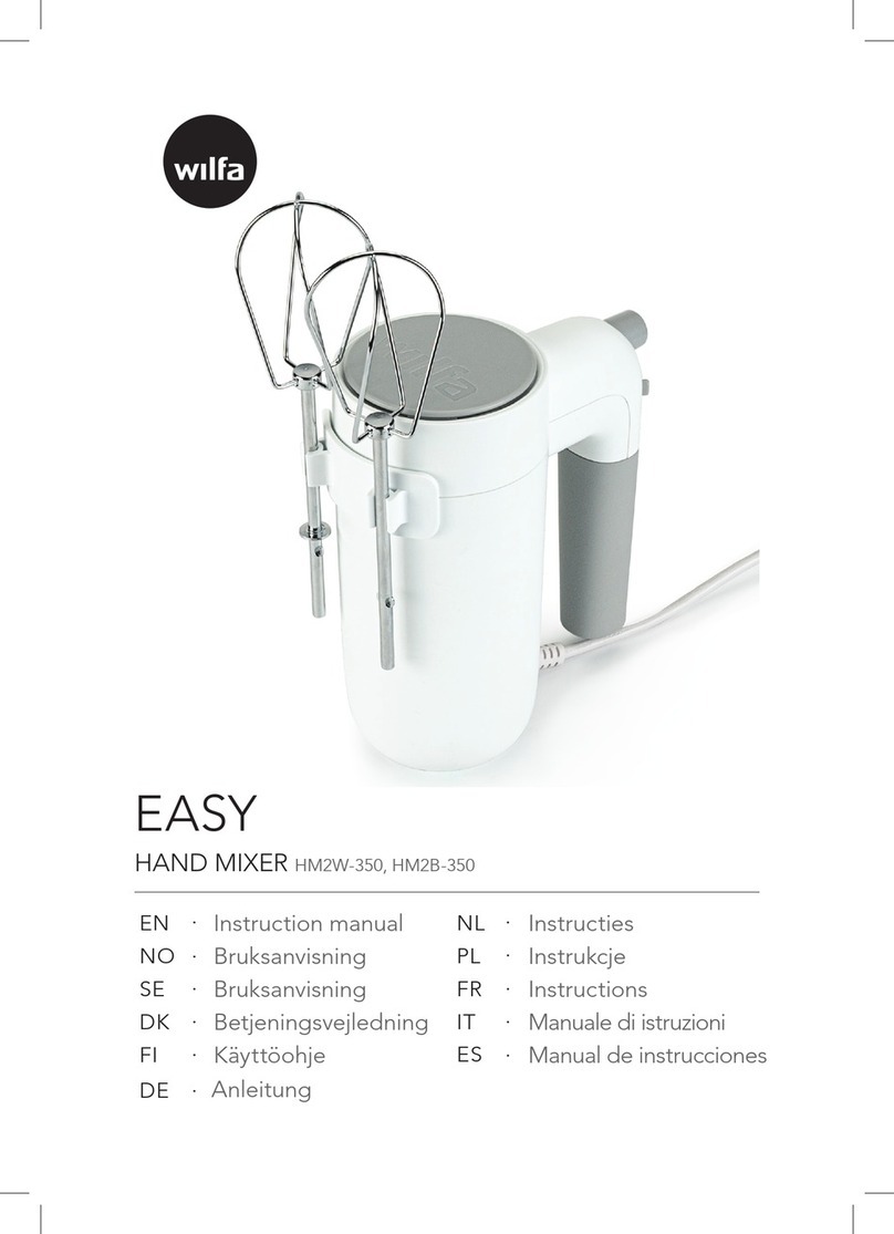 Wilfa EASY instruction manual