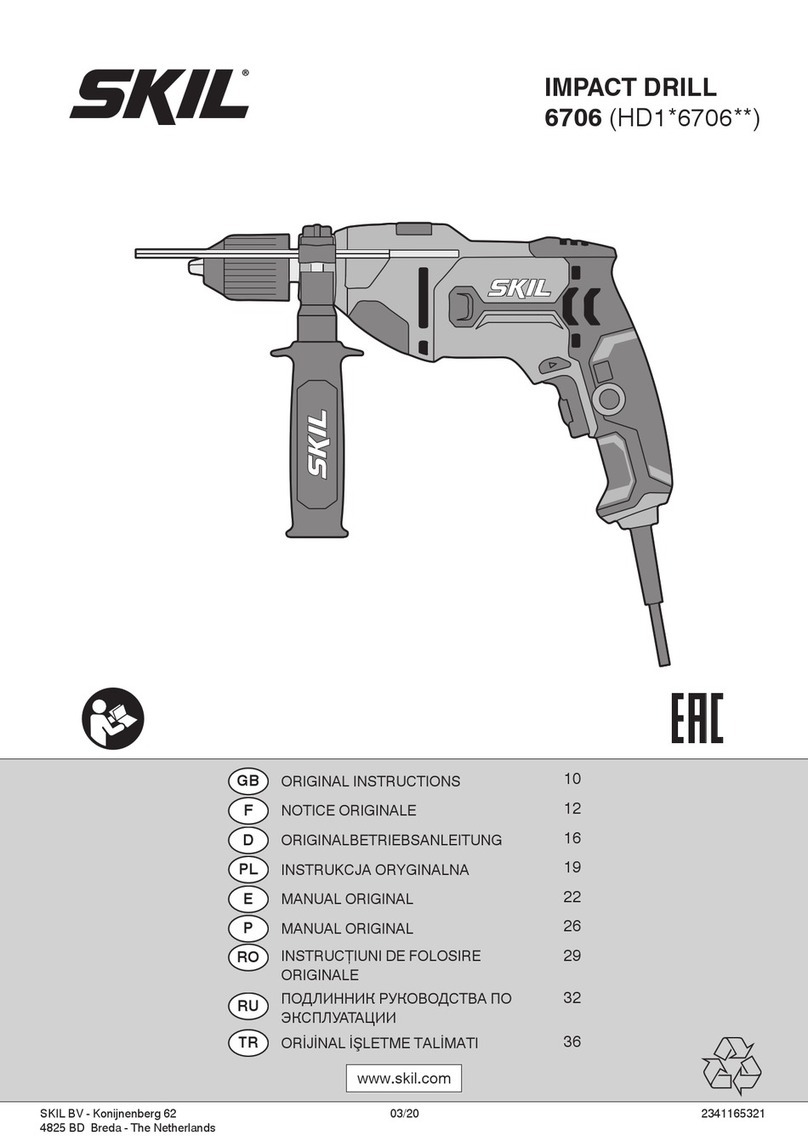 Skil 6706 User manual