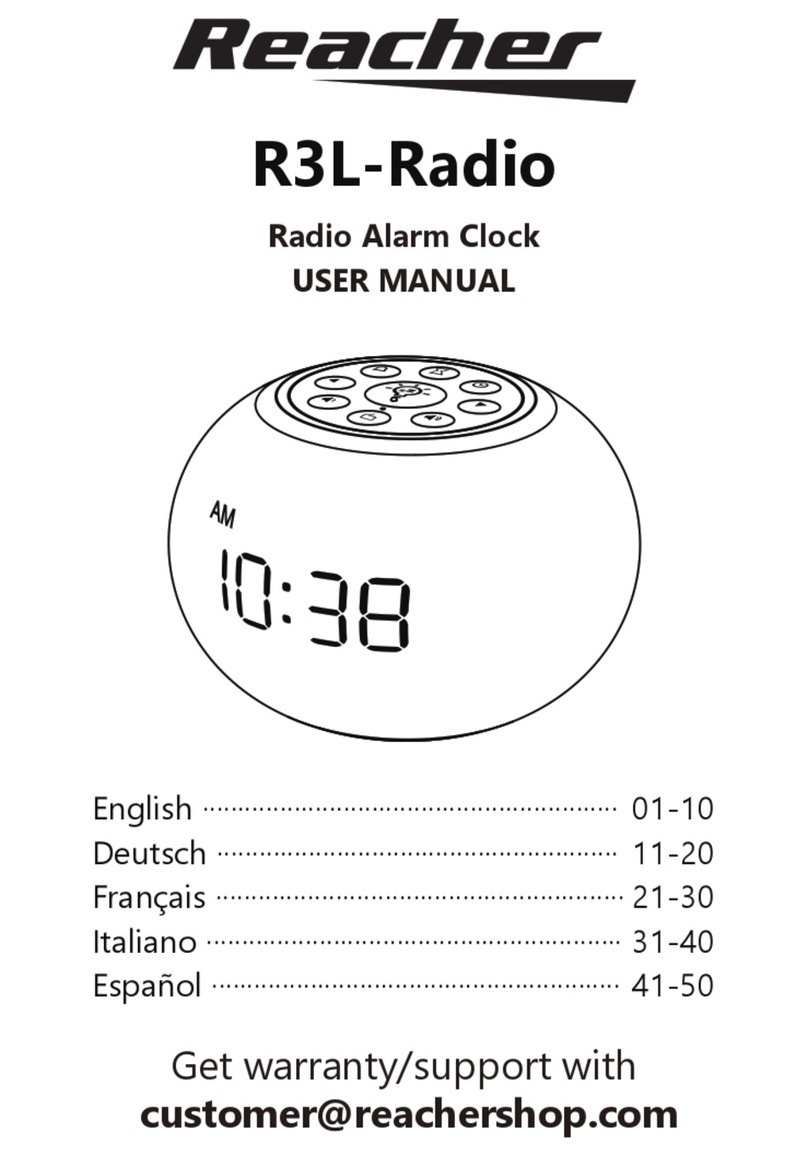 Reacher R3L-Radio user manual