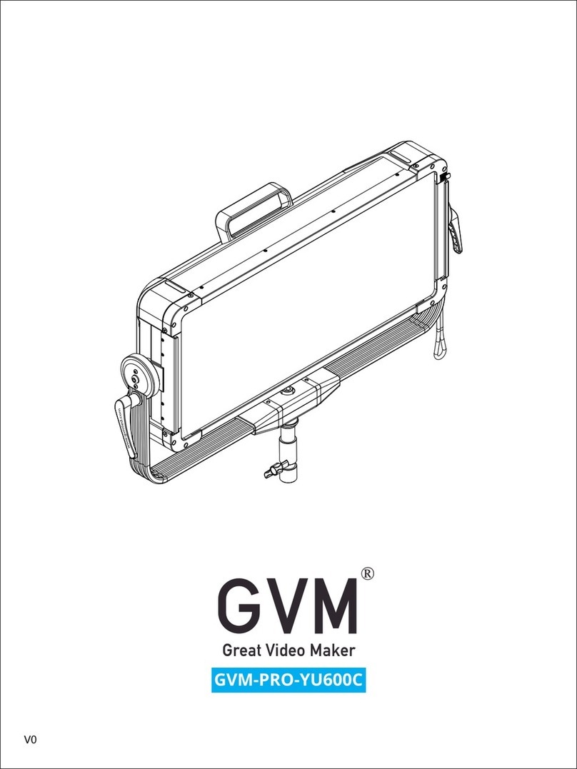 GVM GVM-PRO-YU600C User manual