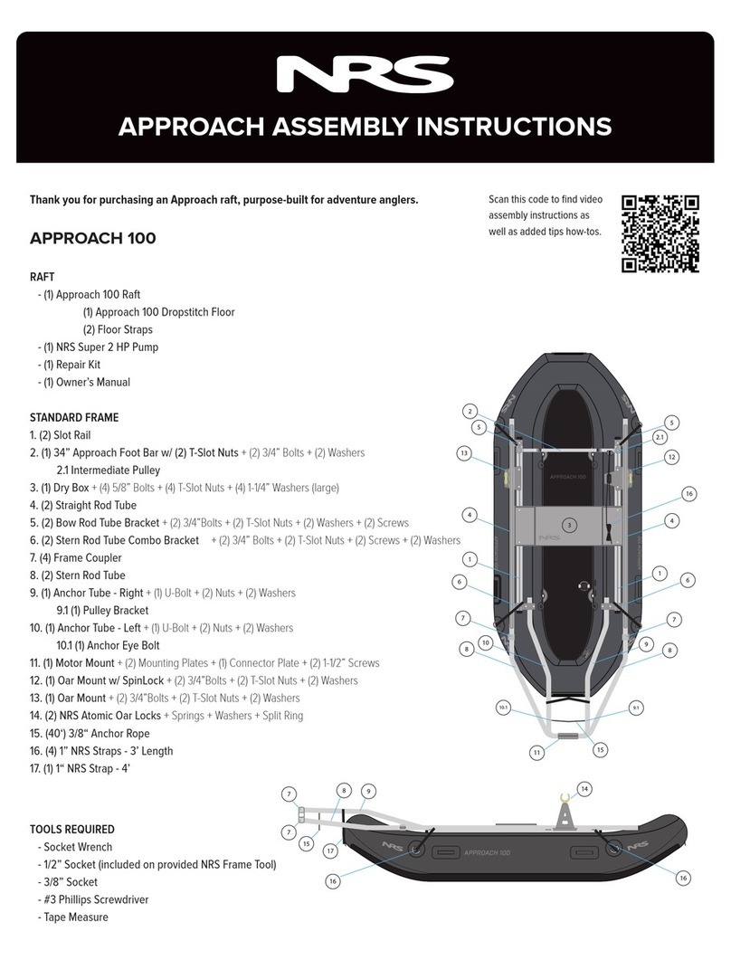 NRS APPROACH 100 Assembly instructions