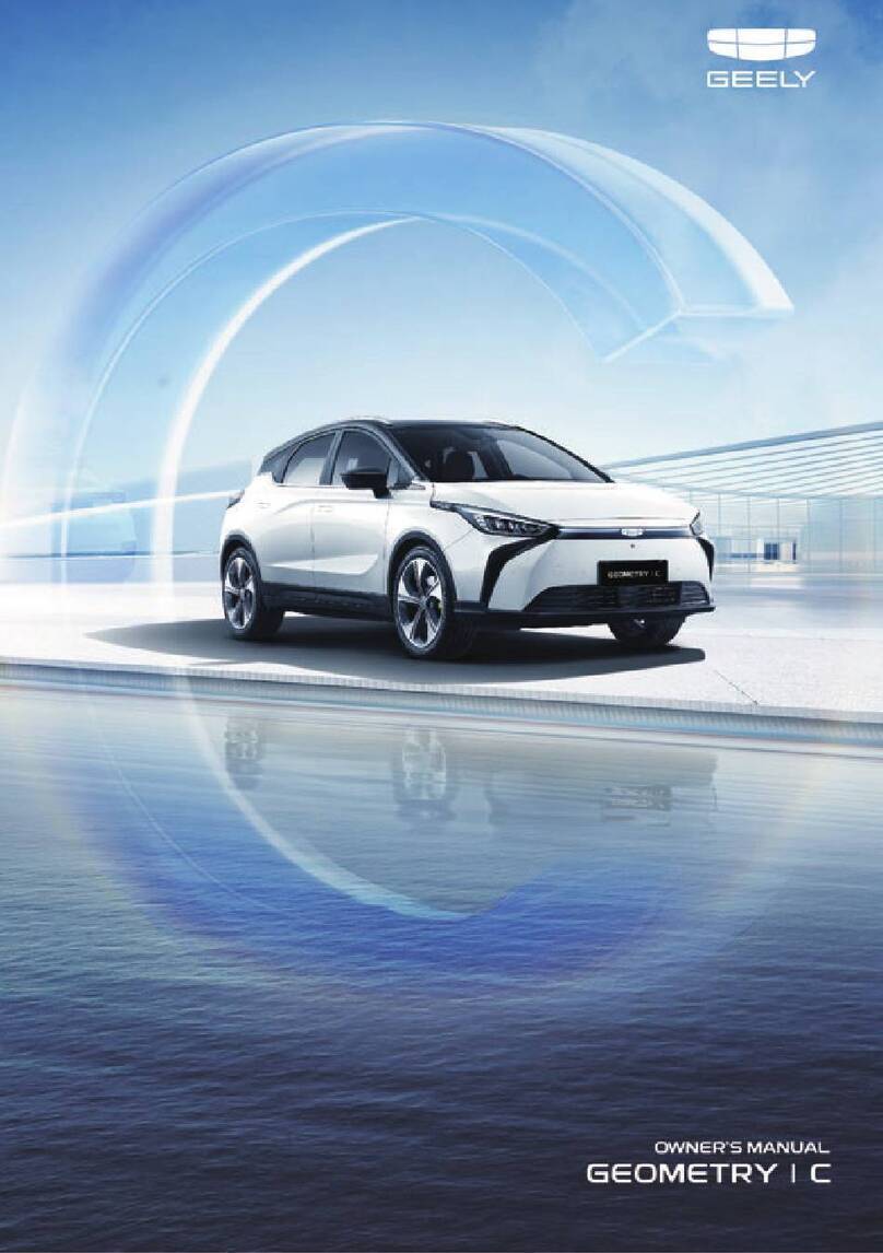 Geely GEOMETRY C 2023 User manual