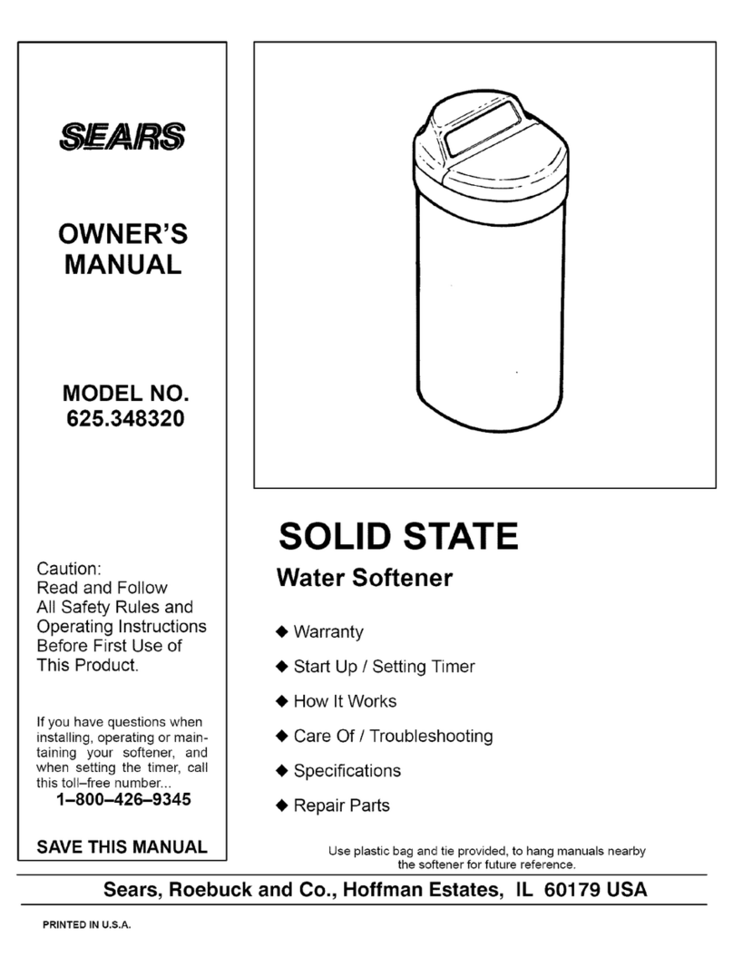 Sears SOLID STATE 625.348320 owner's manual