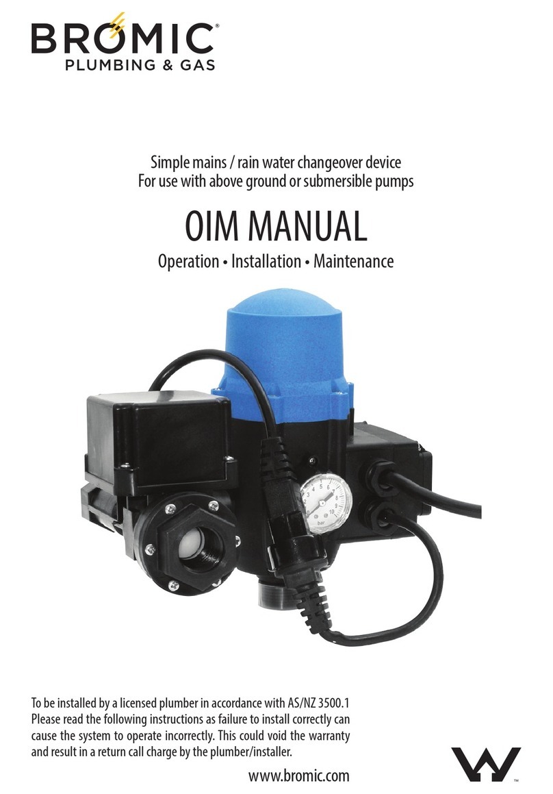 Bromic Heating WATERBOY Series User manual