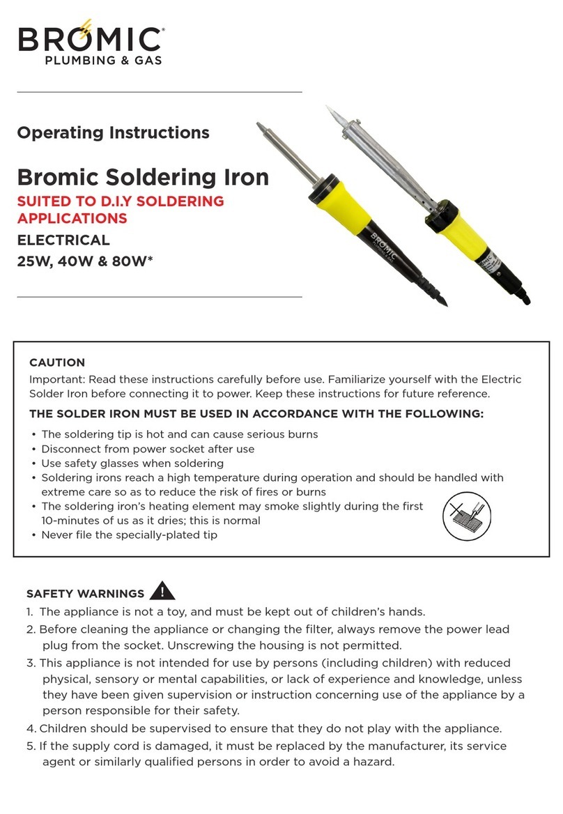 Bromic Heating 1811780 operating instructions