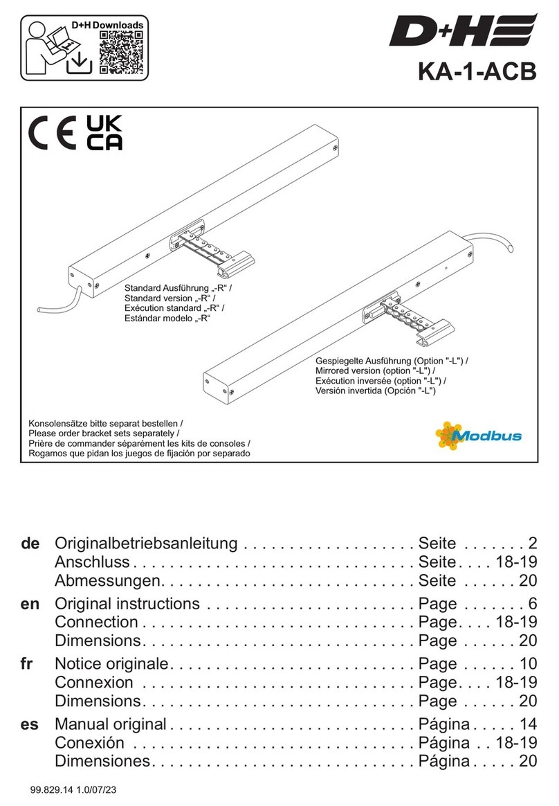 D+H KA Series User guide