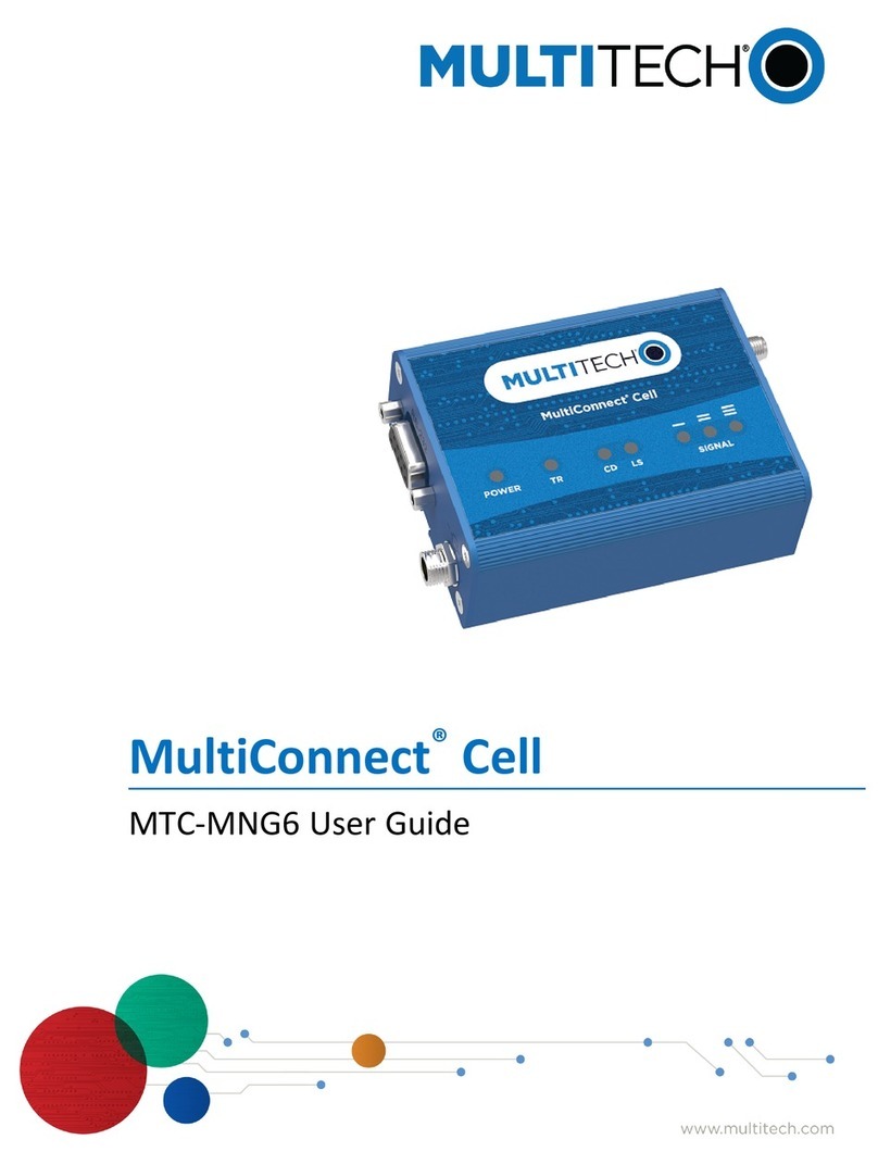Multitech MultiConnect Adapter User manual