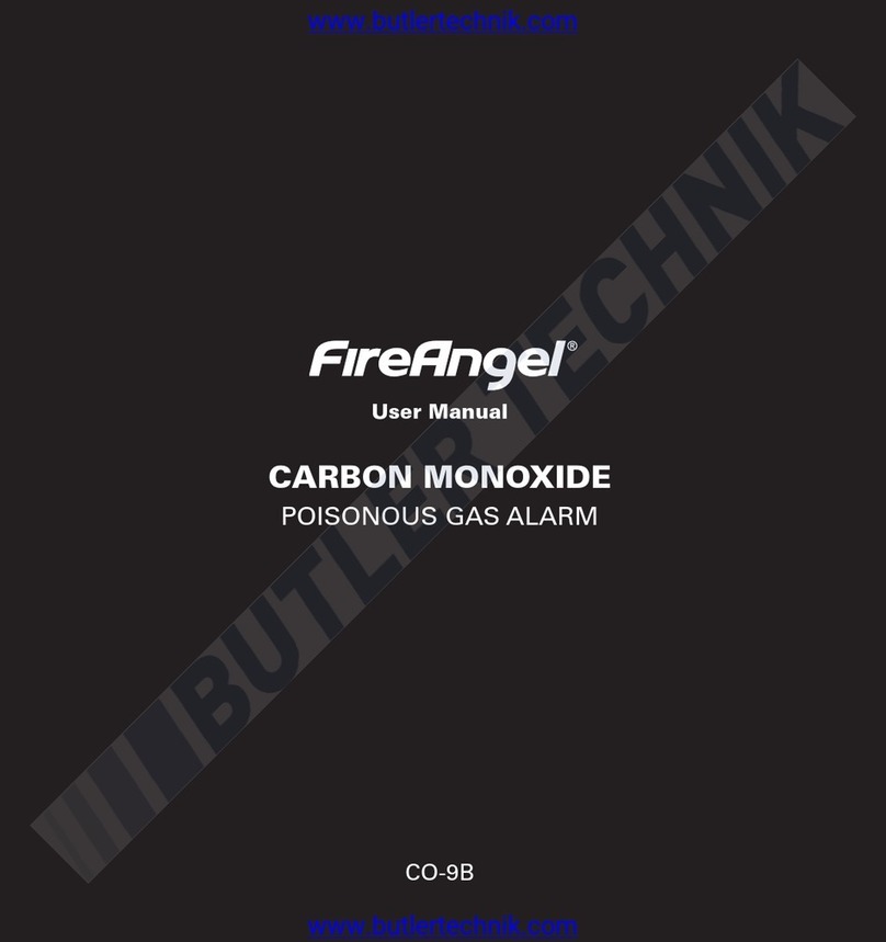 Sprue FireAngel CO-9B user manual