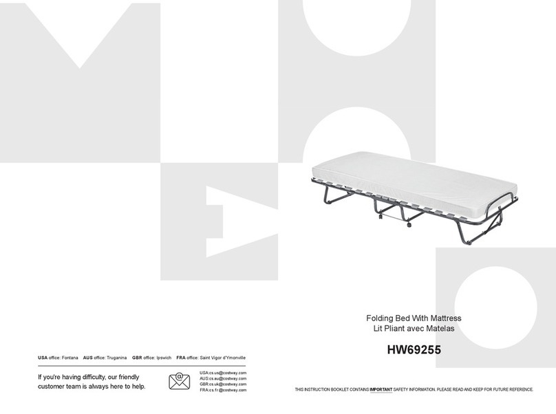 Costway HW69255 Nstructions booklet Costway HW69255 Nstructions booklet