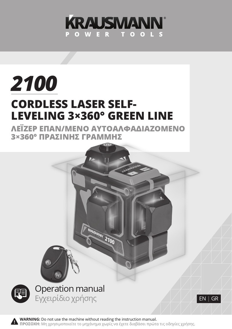 KRAUSMANN 2100 Operation manual