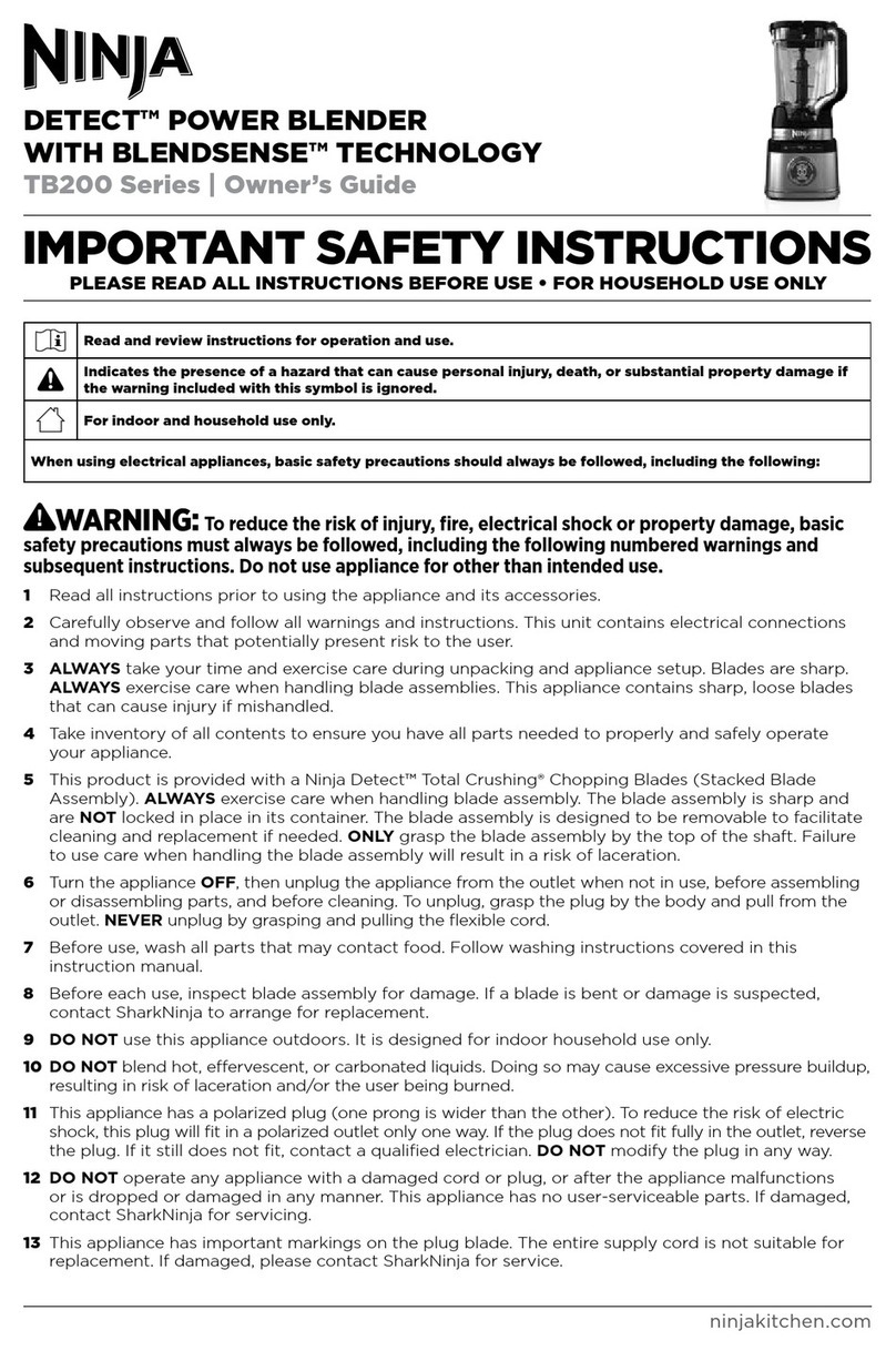 Ninja DETECT TB200 Series User manual