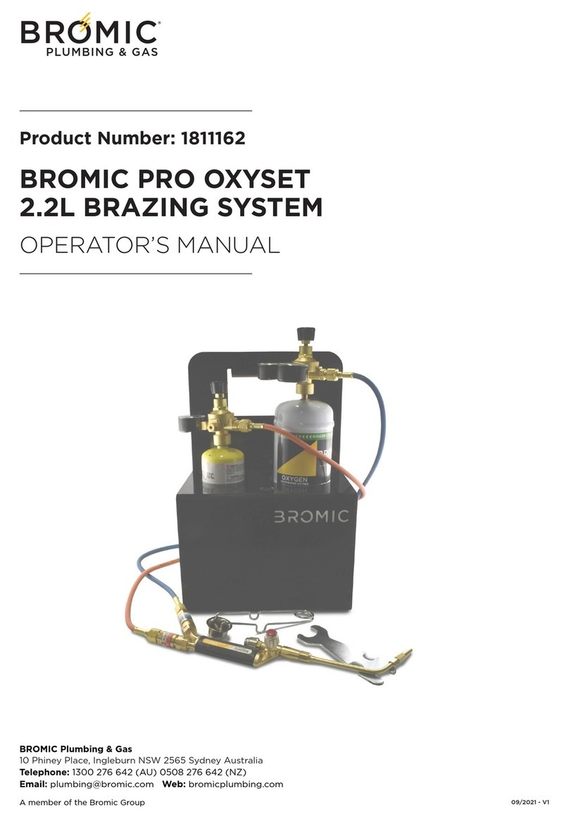 Bromic Heating PRO OXYSET Operator's manual