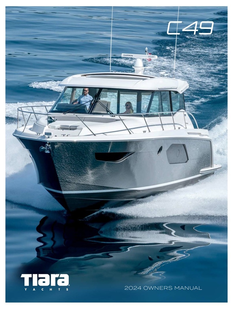 Tiara Yachts C49 2024 owner's manual