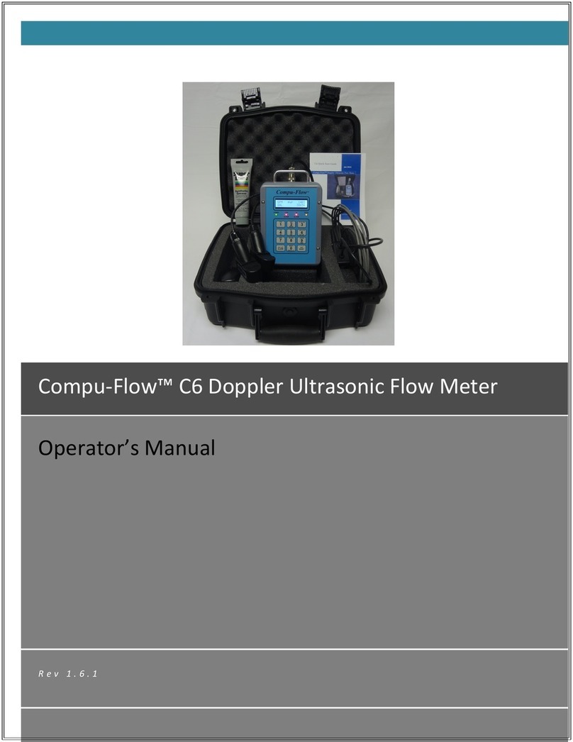 Compu-Flow C6 Operator's manual