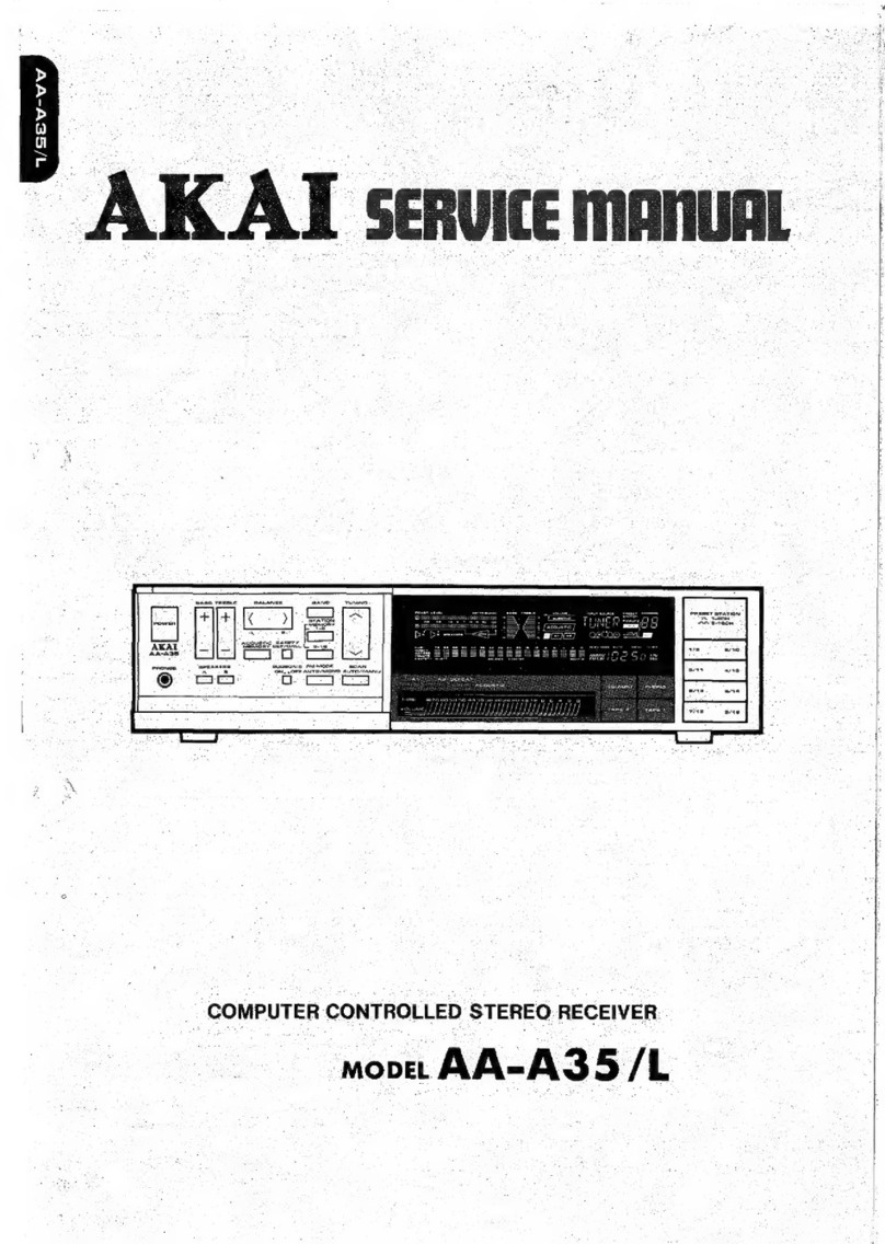 Akai AA-A35 User manual