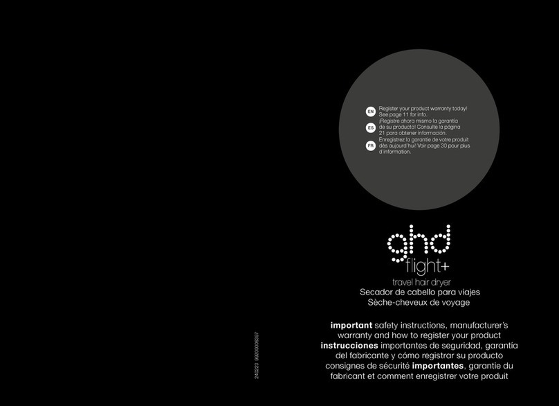 ghd Flight+ User manual