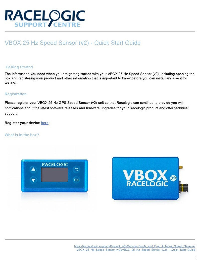 Racelogic VBOX quick start guide