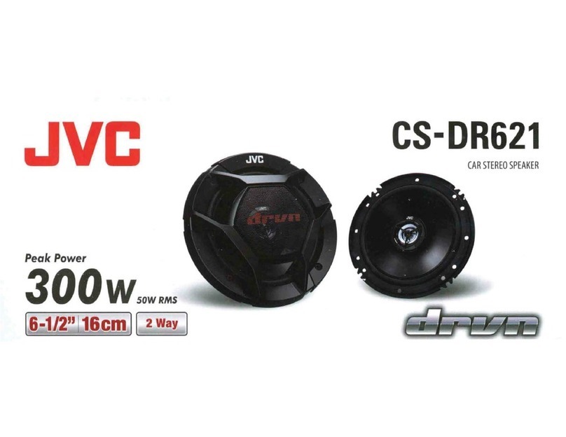 JVC CS-DR621 User manual