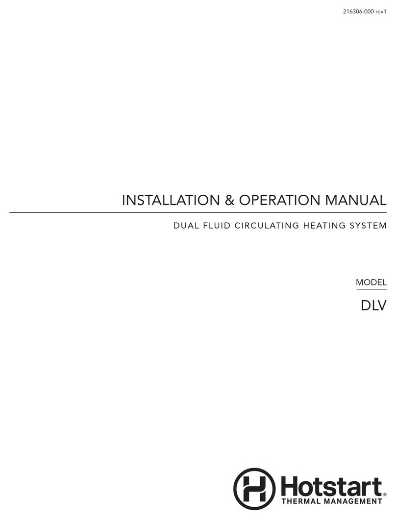 Hotstart DLV Installation & operation manual