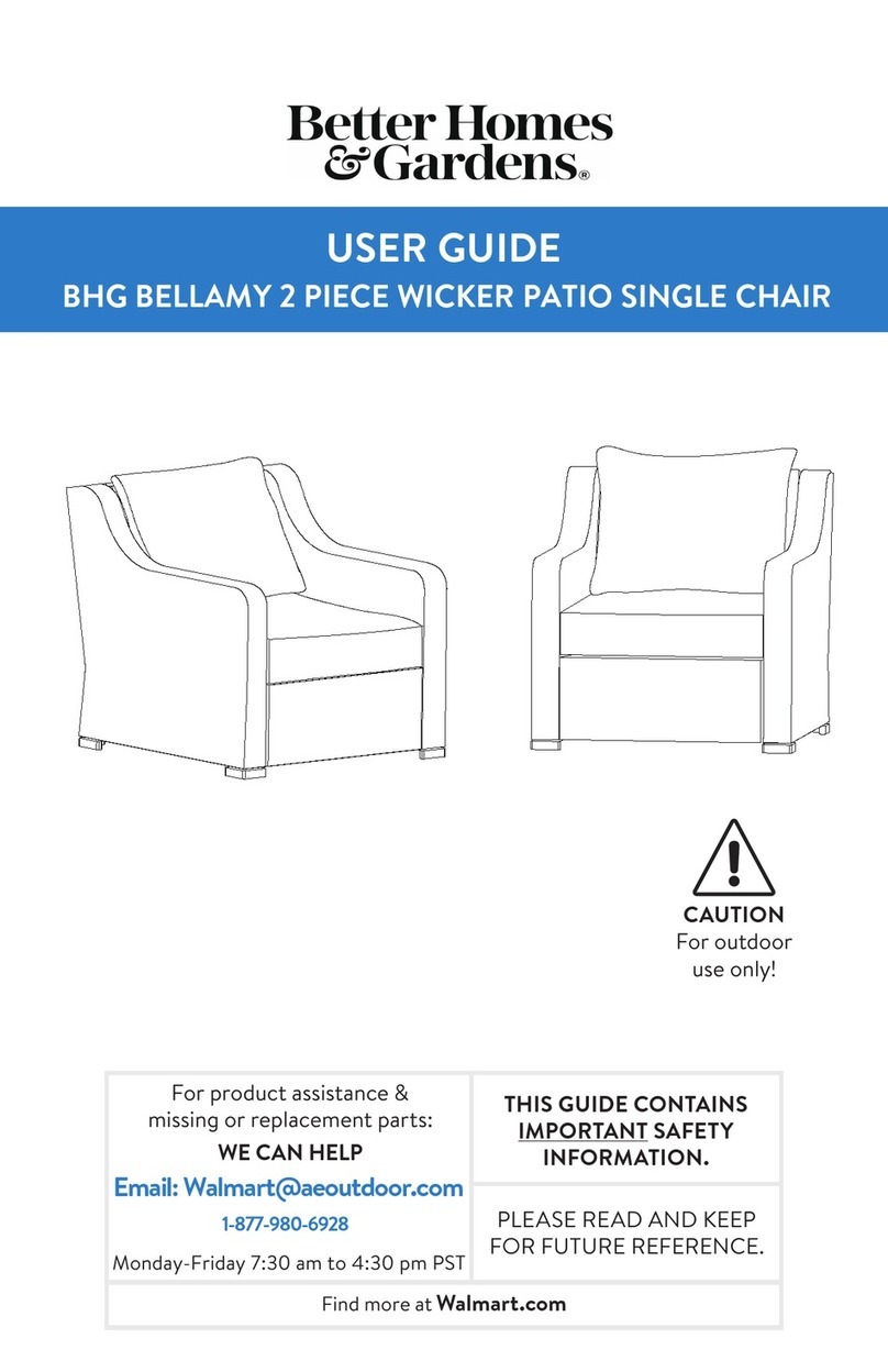 Better Homes and Gardens BHG BELLAMY user guide Better Homes and Gardens BHG BELLAMY user guide