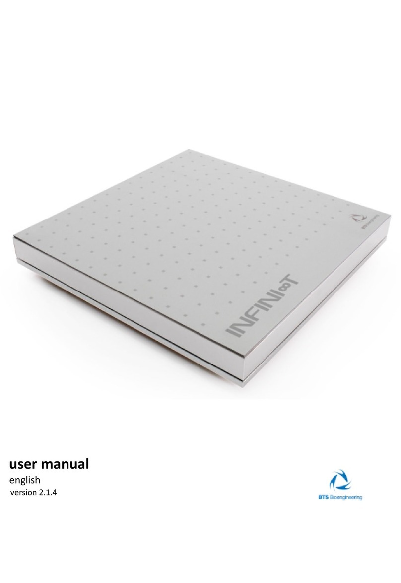 BTS INFINI-T P-6000 user manual