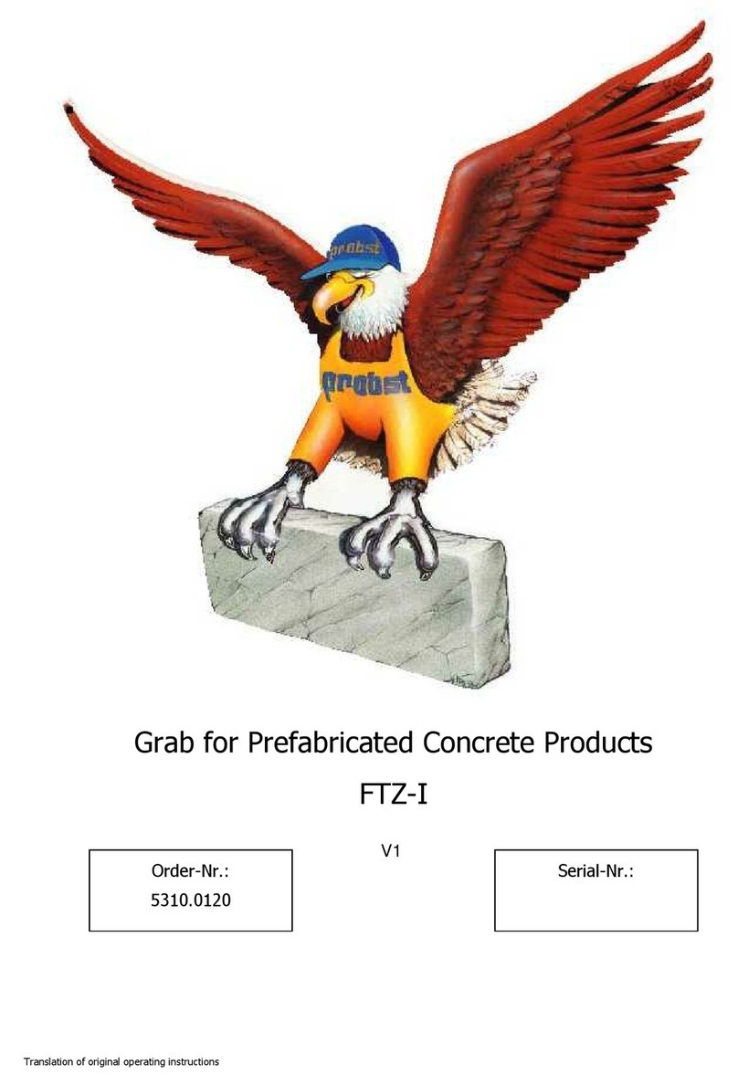 probst FTZ-I Translation of original operating instructions
