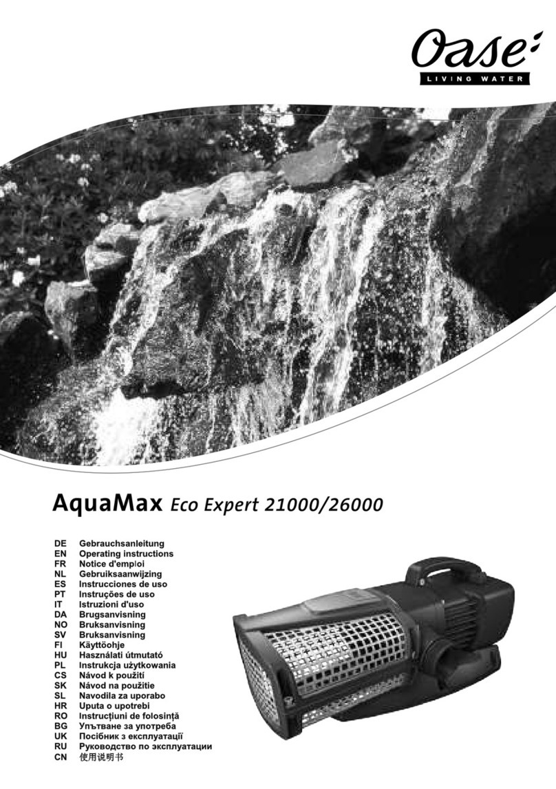 Oase AquaMax Eco Expert 21000 operating instructions