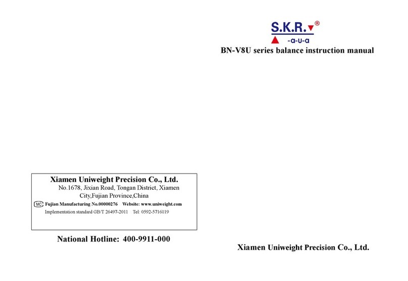 S.K.R.-a-u-a BN-V8U Series User manual