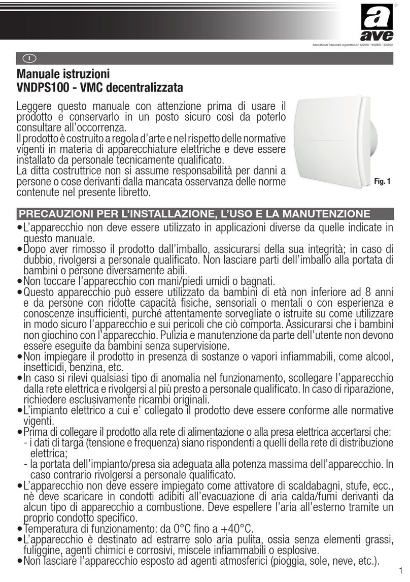 AVE VNDPS100 User manual