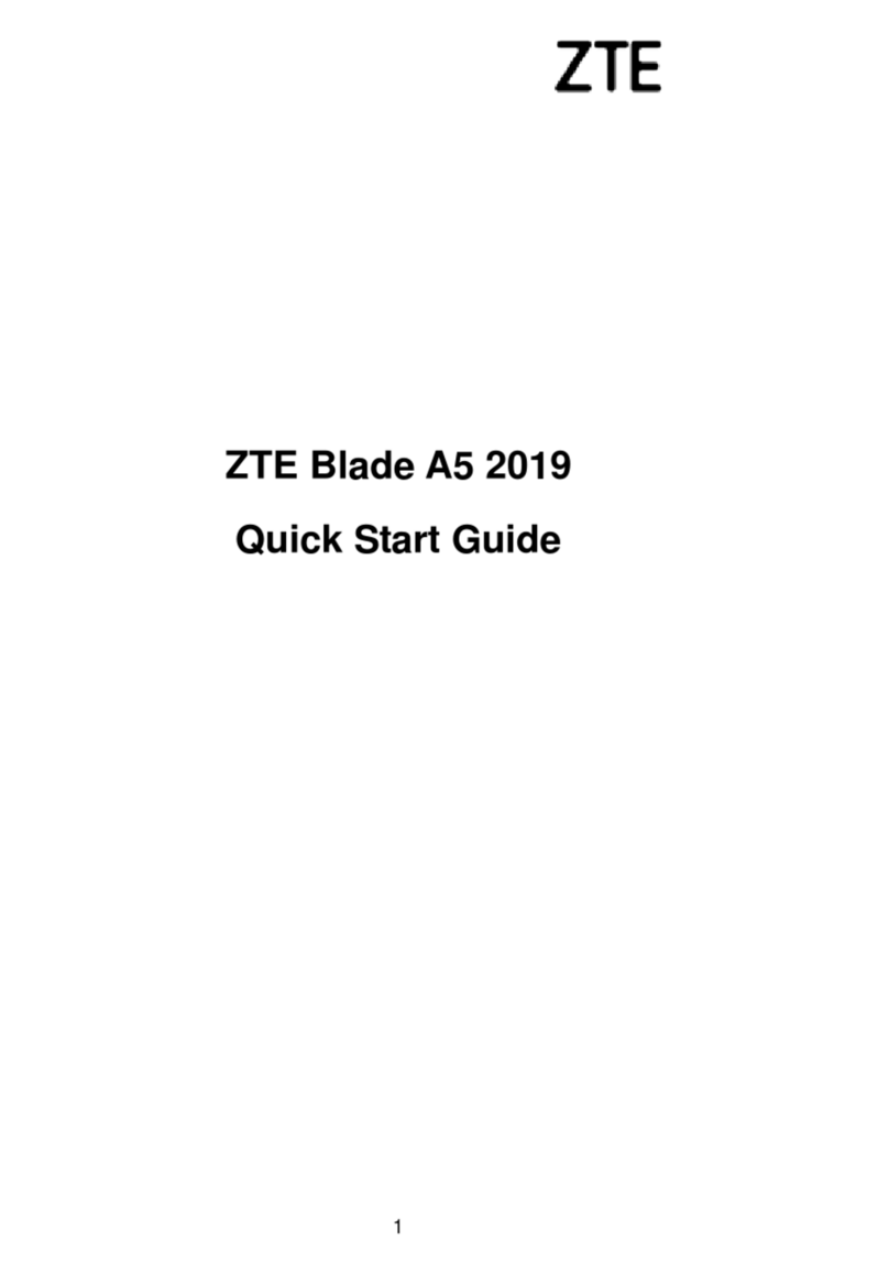 Zte Blade A5 User manual