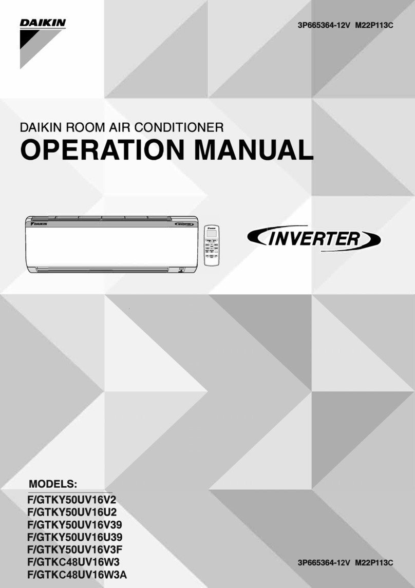 Daikin F/GTKY50UV16V2 User manual