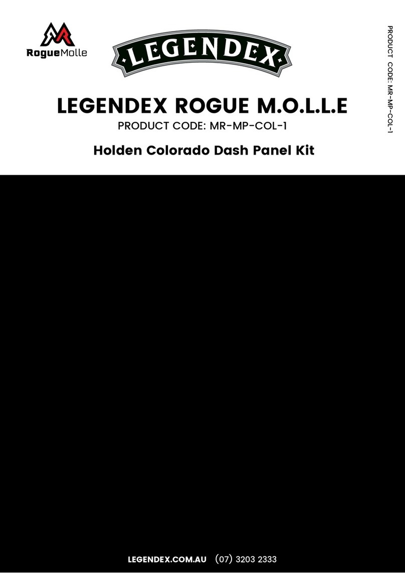 LEGENDEX ROGUE M.O.L.L.E MR-MP-COL-1 manual