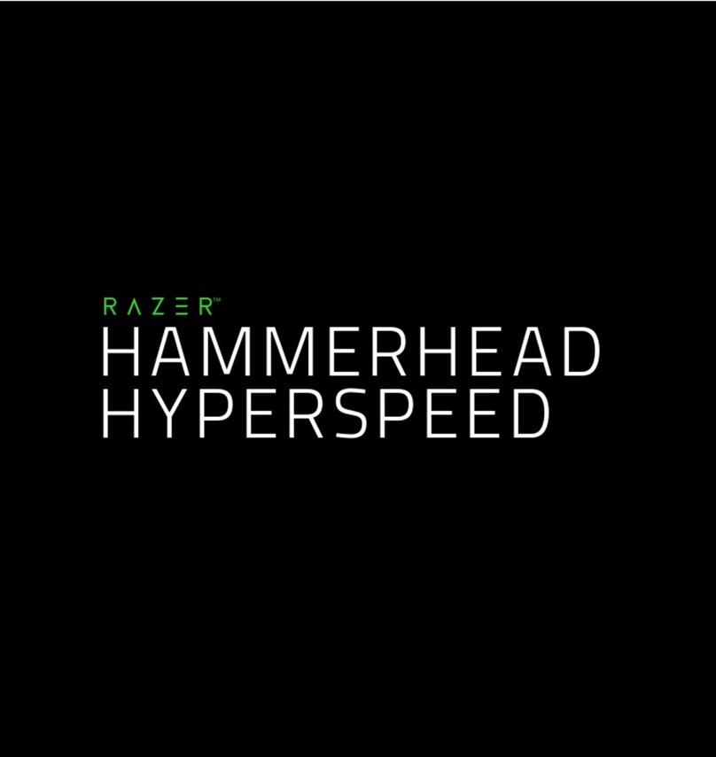 Razer HAMMERHEAD HYPERSPEED User manual