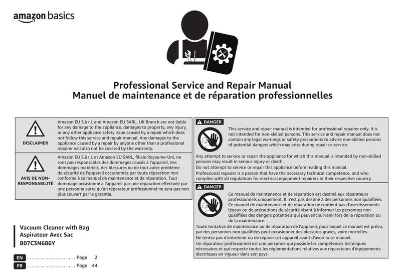 AmazonBasics B07C3N686Y Service and repair manual