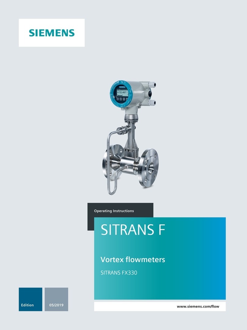 Siemens SITRANS F FX330 User manual