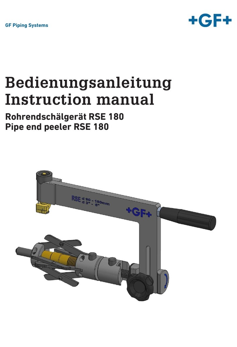 GF RSE 180 User manual