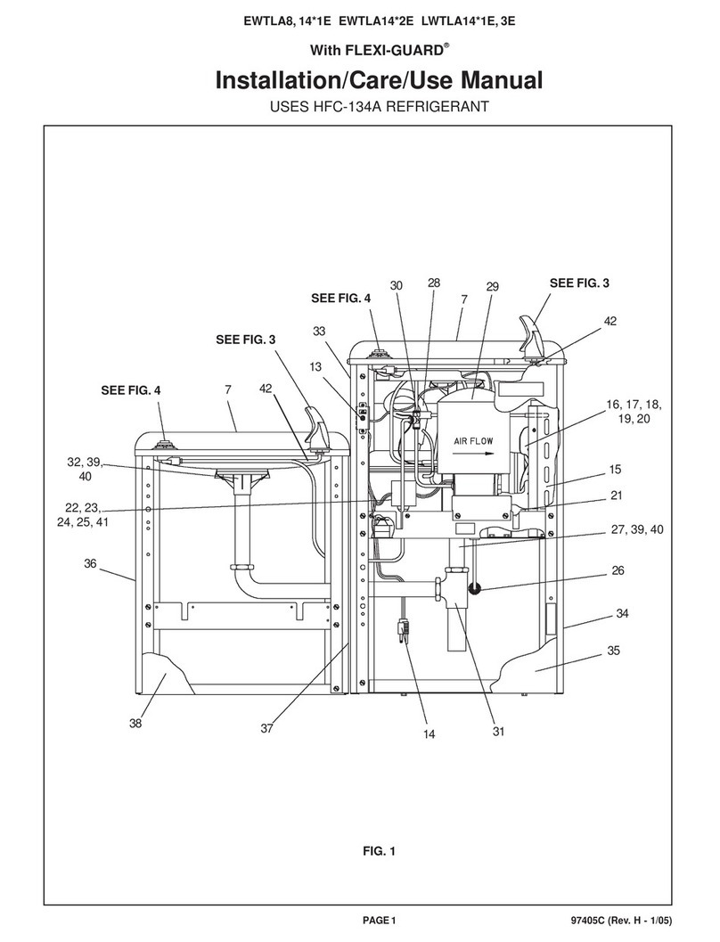 Drinking Fountain Doctor EWTLA814 1E Series user manual