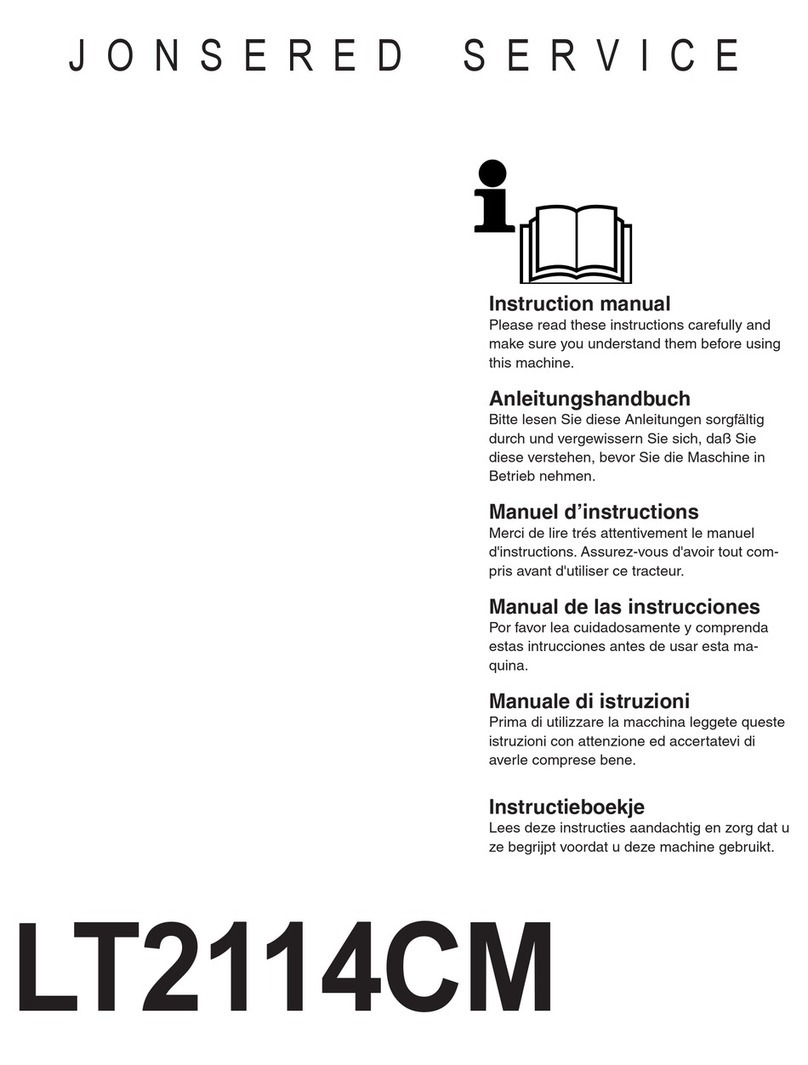 Jonsered LT2114CM instruction manual