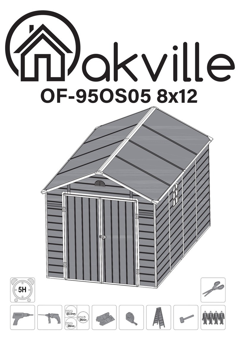 Oakville OF-95OS05 8x12 manual