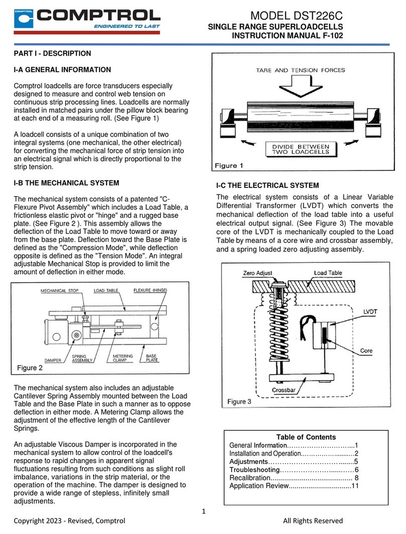 COMPTROL DST226C instruction manual