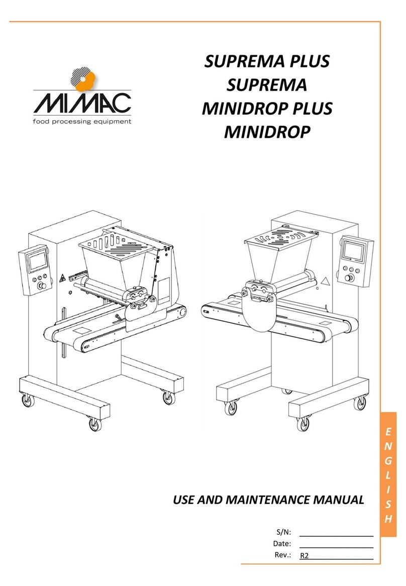 MIMAC SUPREMA PLUS Use and maintenance manual