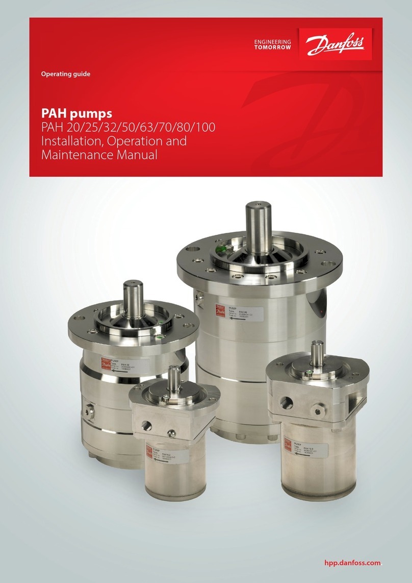 Danfoss PAH 20 User manual
