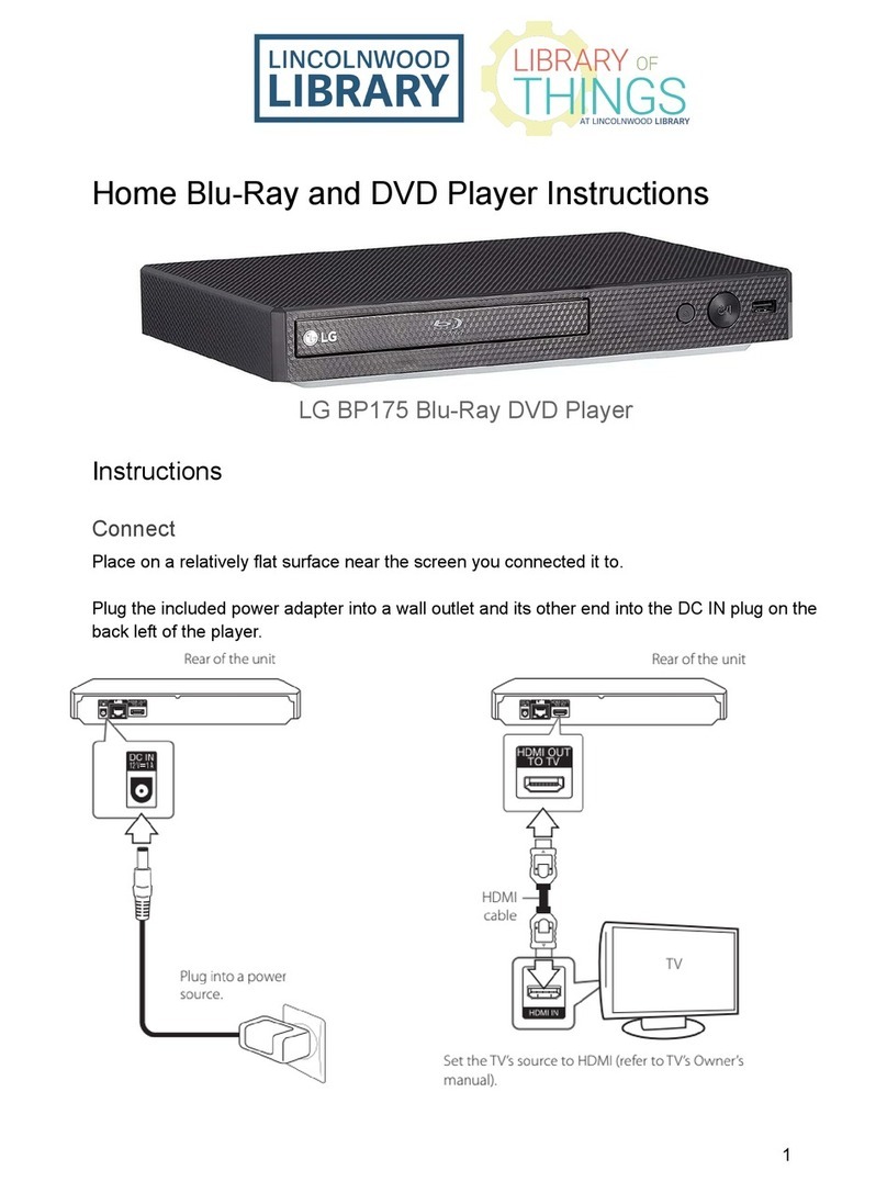 LG BP175 User manual