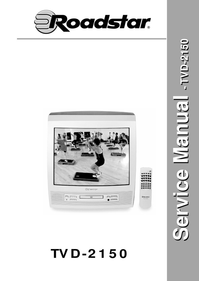 Roadstar TVD-2150 Service manual