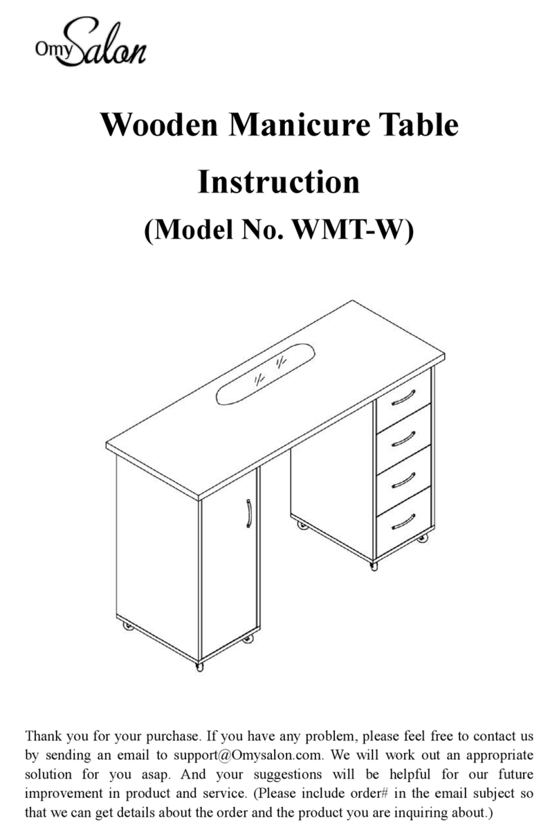 OmySalon WMT-W User manual
